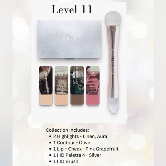 Seint Makeup Brand New Seint Cream Makeup Palette 4 With Iiid Brush